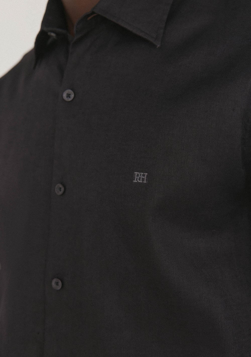 Camisa Lisa Lino Cortefiel 2