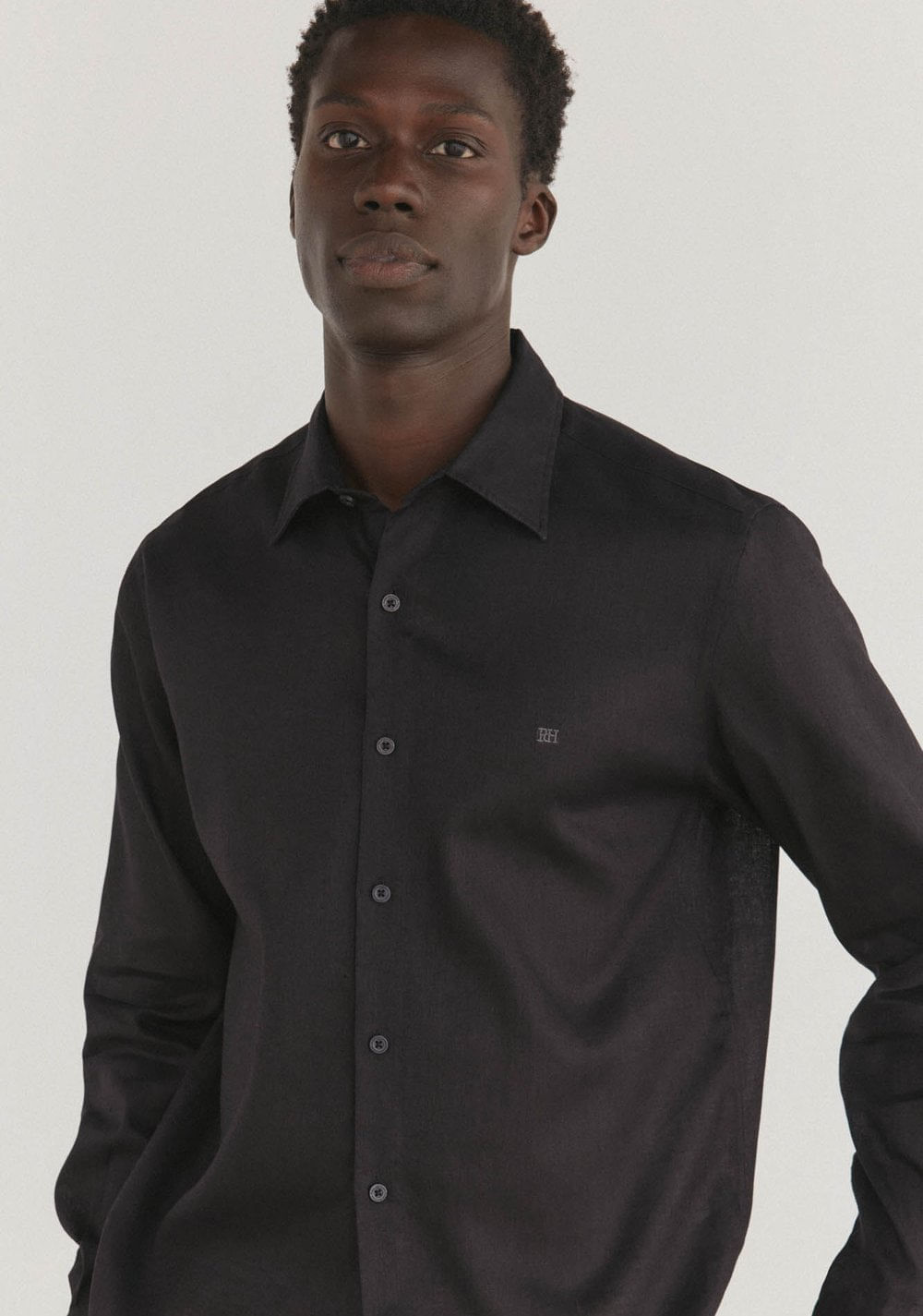 Camisa Lisa Lino Cortefiel 6
