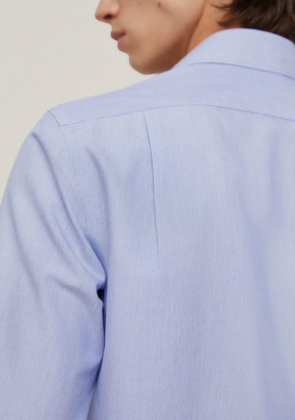 Camisa Manga Larga de Rayas Cortefiel 8