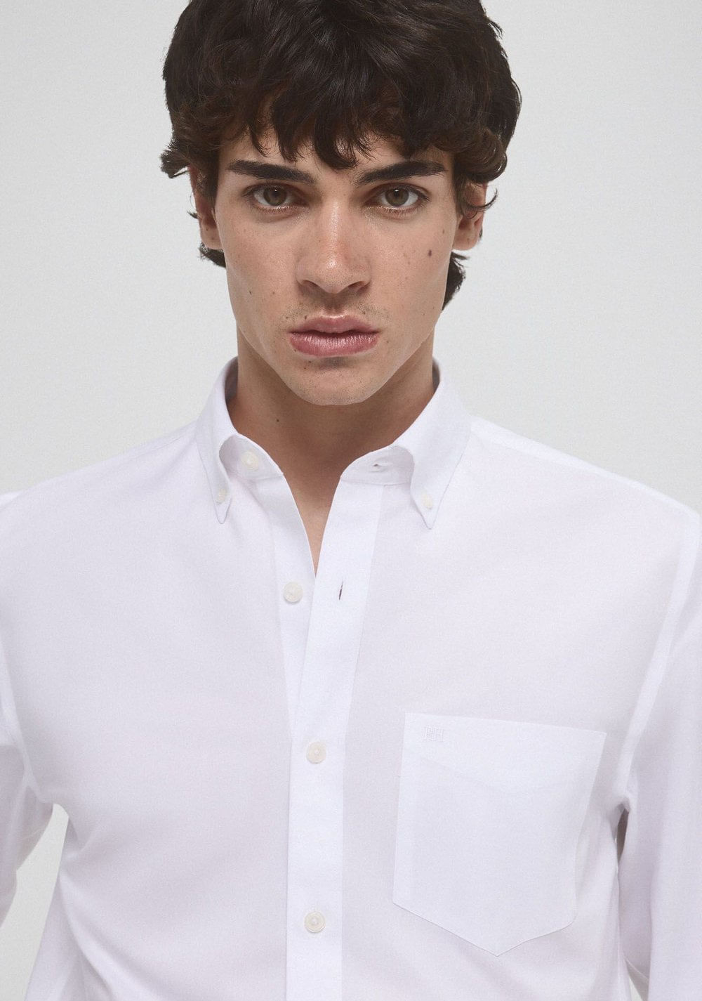 Camisa Non Iron + Antimanchas Lisa Cortefiel 4