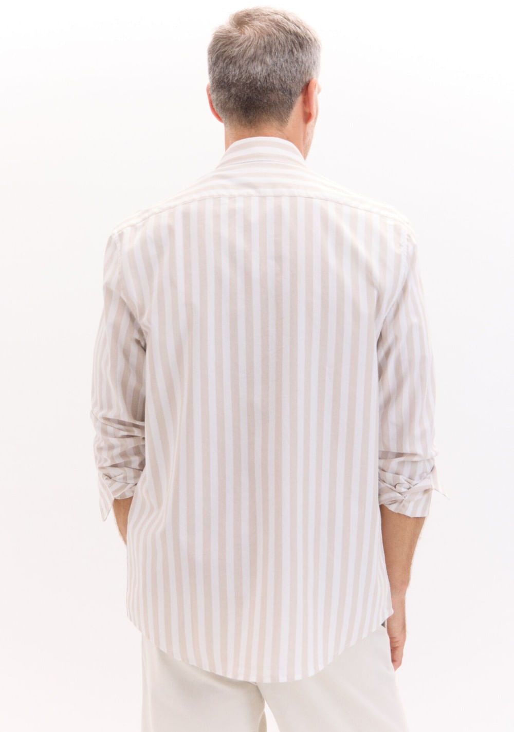 Camisa Popelín Rayas Cortefiel 3