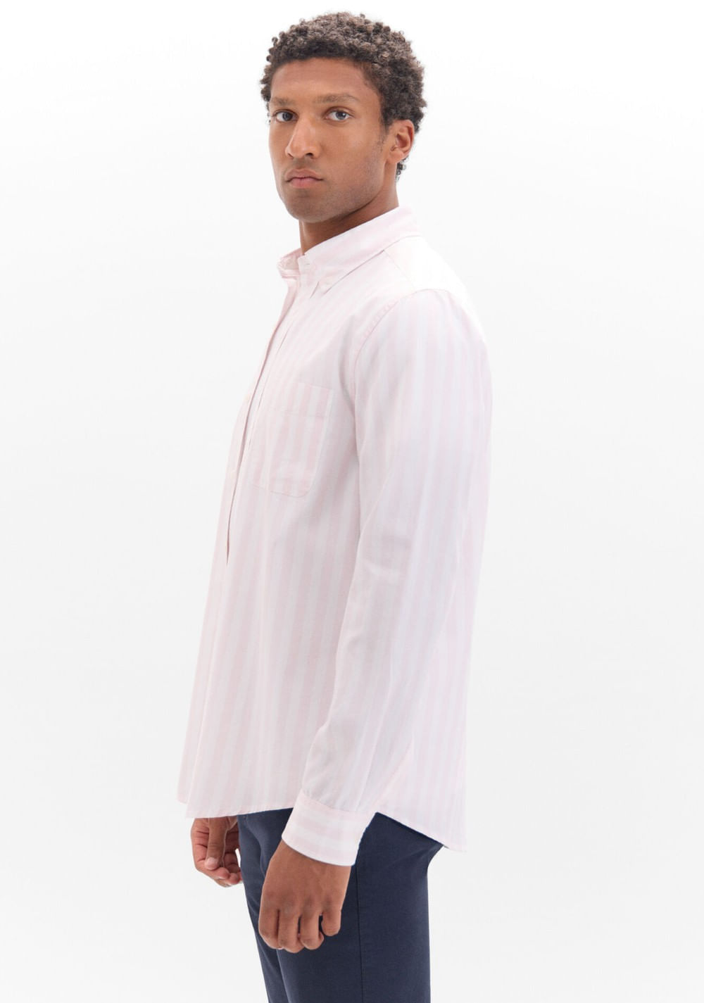 Camisa Popelín Rayas Cortefiel 3