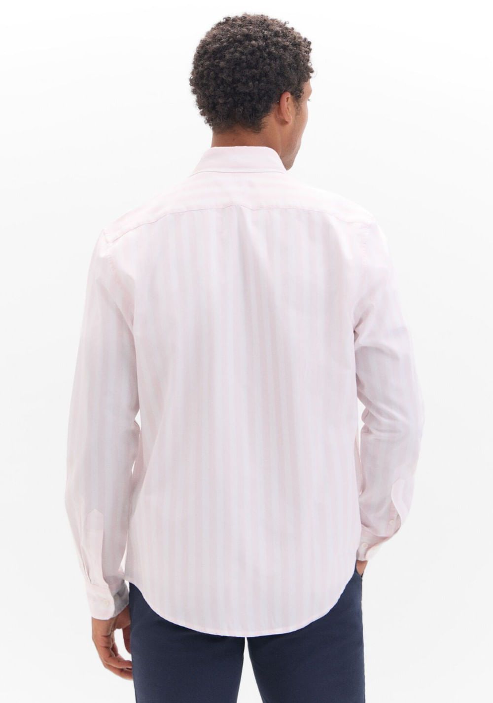 Camisa Popelín Rayas Cortefiel 4