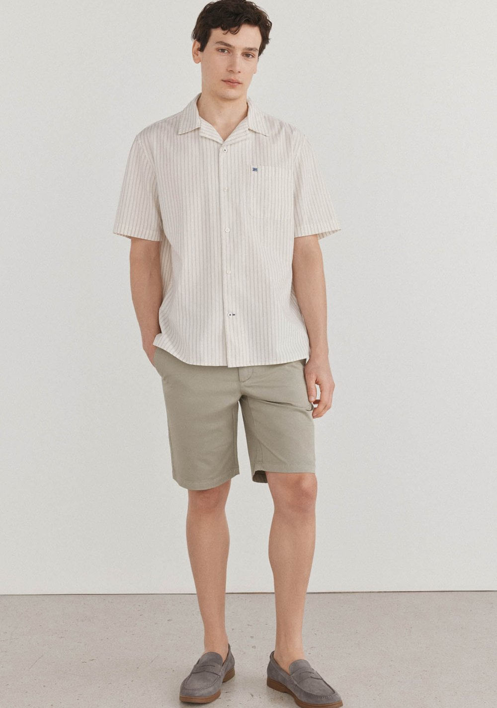 Camisa Rayas Manga Corta Cortefiel 4