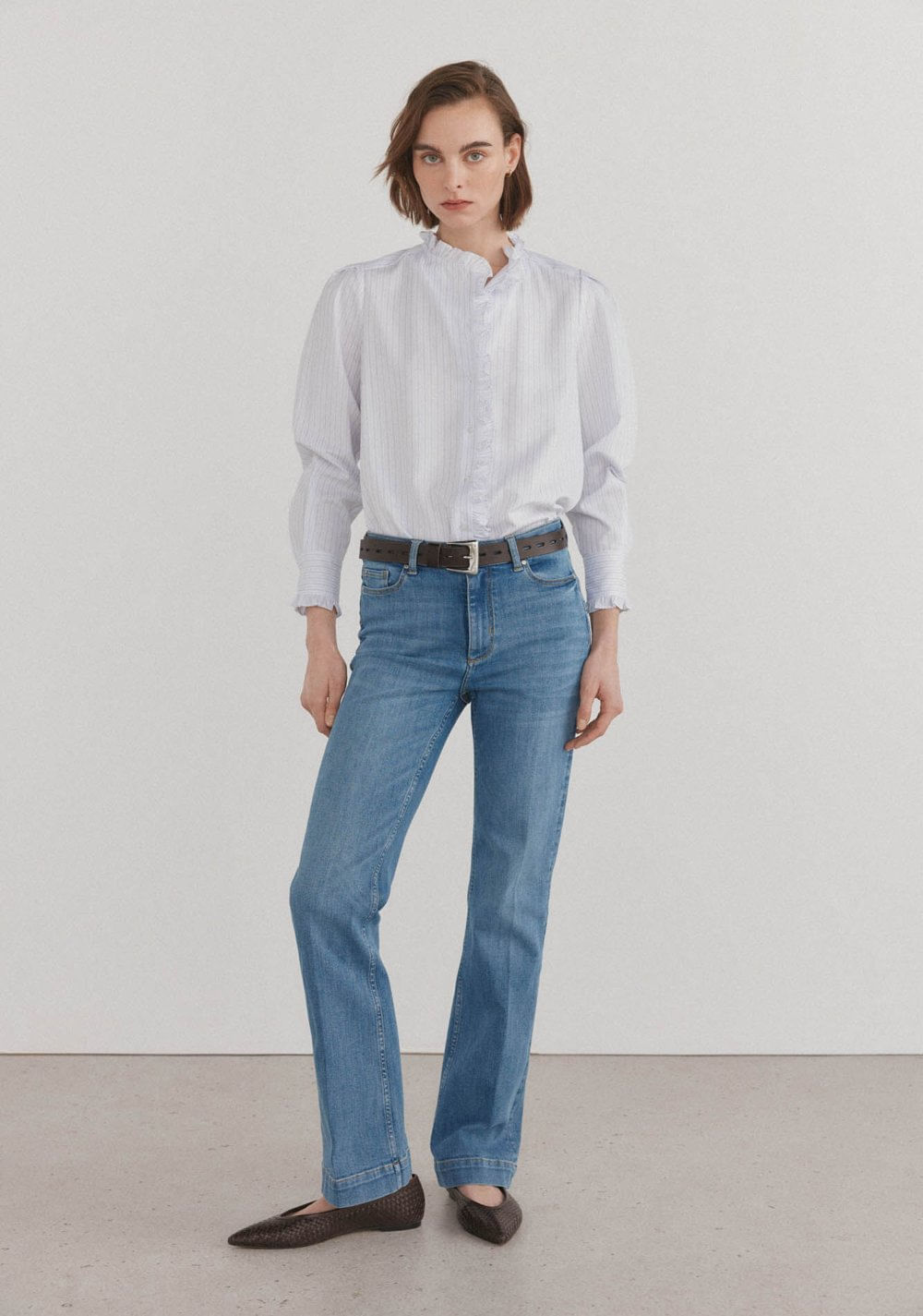Camisa Romántica con Volantes Cortefiel 3