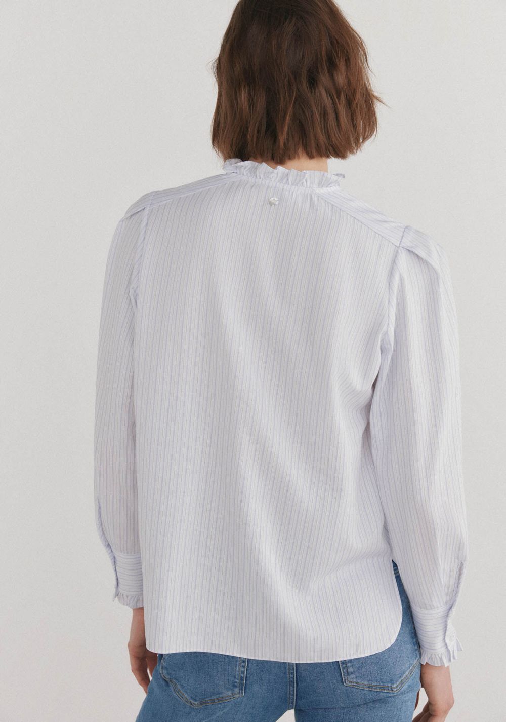 Camisa Romántica con Volantes Cortefiel 4