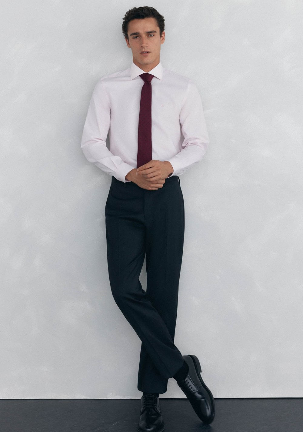Camisa Vestir Lisa Non Iron + Antimanchas Cortefiel 6