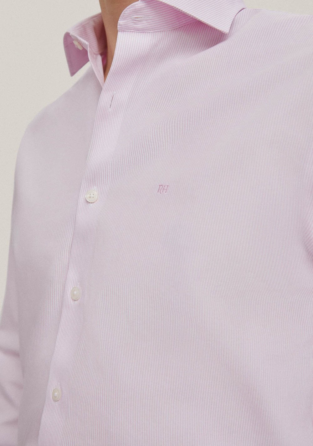 Camisa de Vestir Raya Fina Non Iron Cortefiel 6