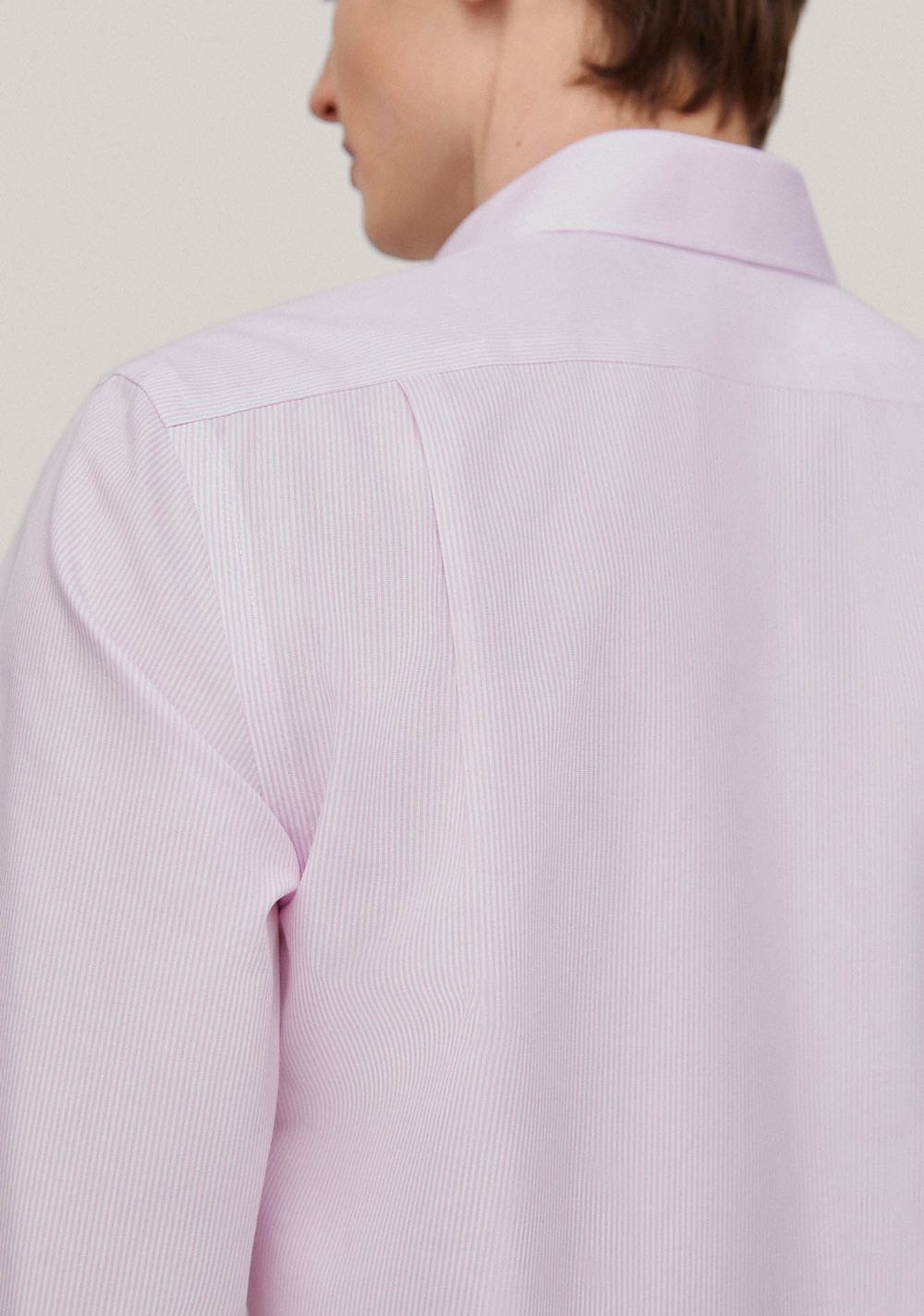 Camisa de Vestir Raya Fina Non Iron Cortefiel 2