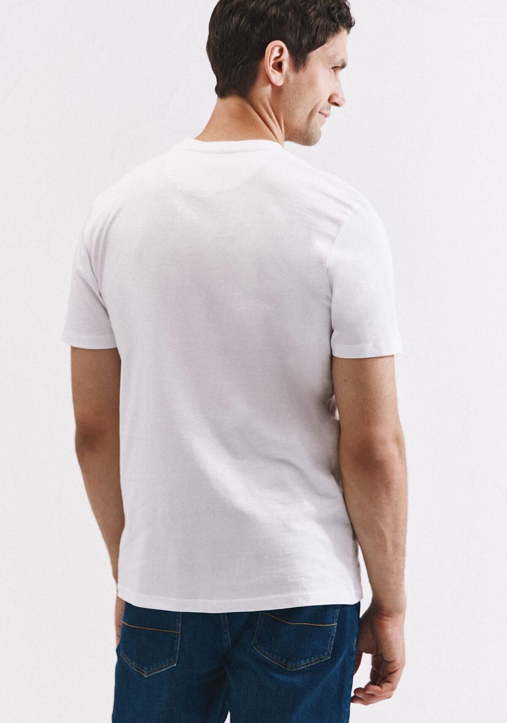 Camiseta Clásica Bolsillo Cortefiel 4