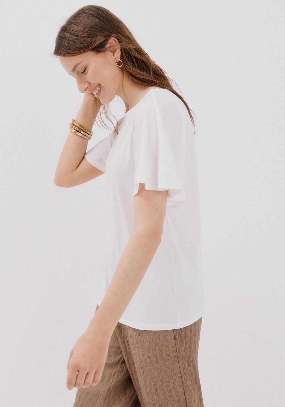 Camiseta Clásica Fluida Cortefiel 4