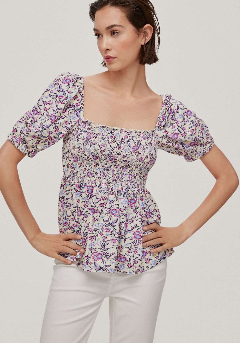 Camiseta Estampada Manga Corta Cortefiel