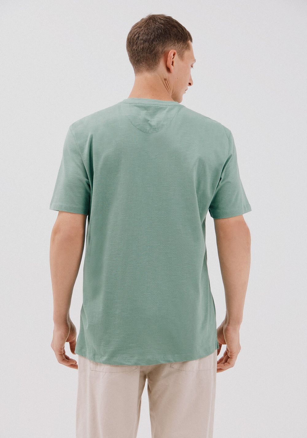 Camiseta Lisa Slub Cortefiel 4