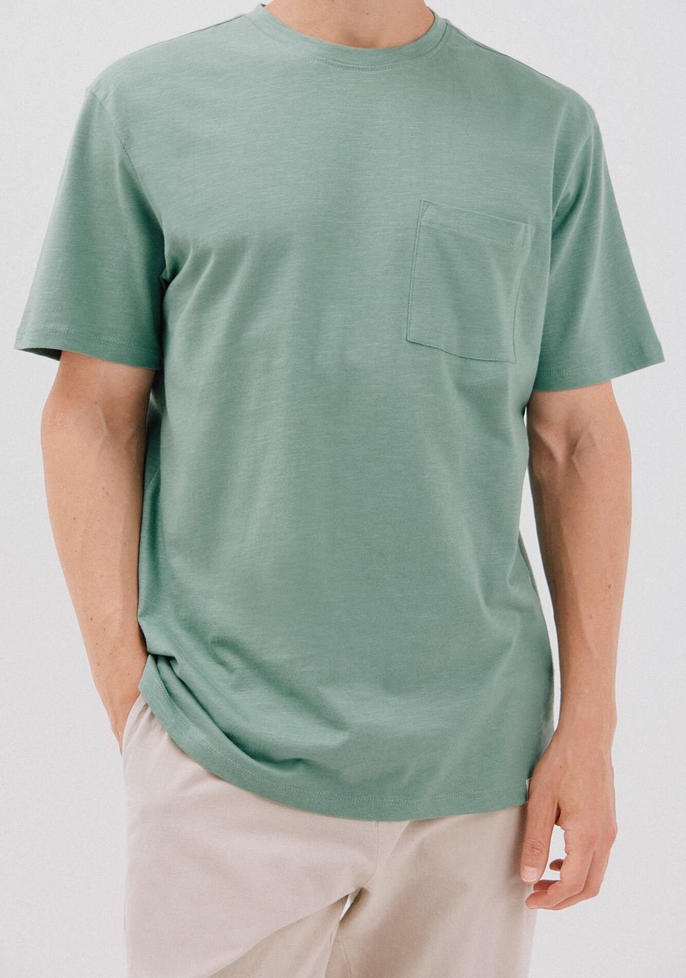 Camiseta Lisa Slub Cortefiel 5