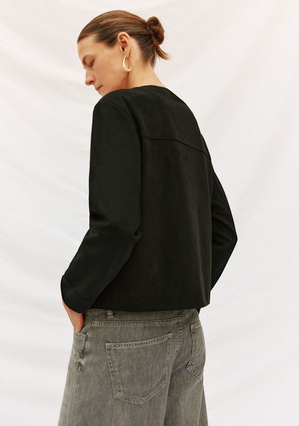 Chaqueta Efecto Piel Cortefiel 5