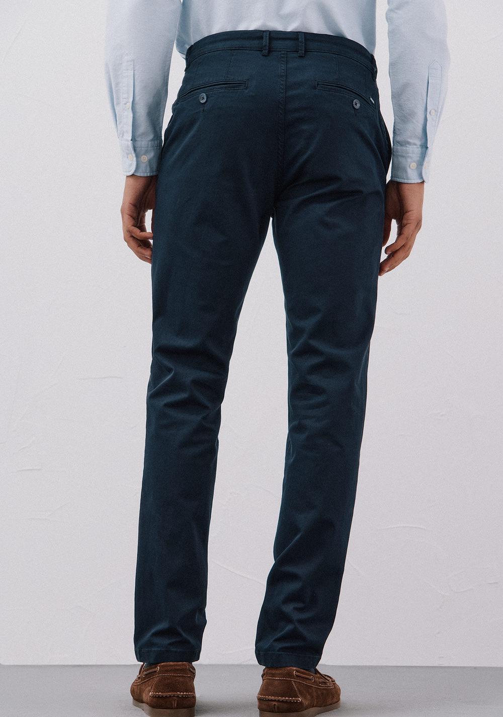 Pantalón Chino Ligero Slim Fit Cortefiel 3