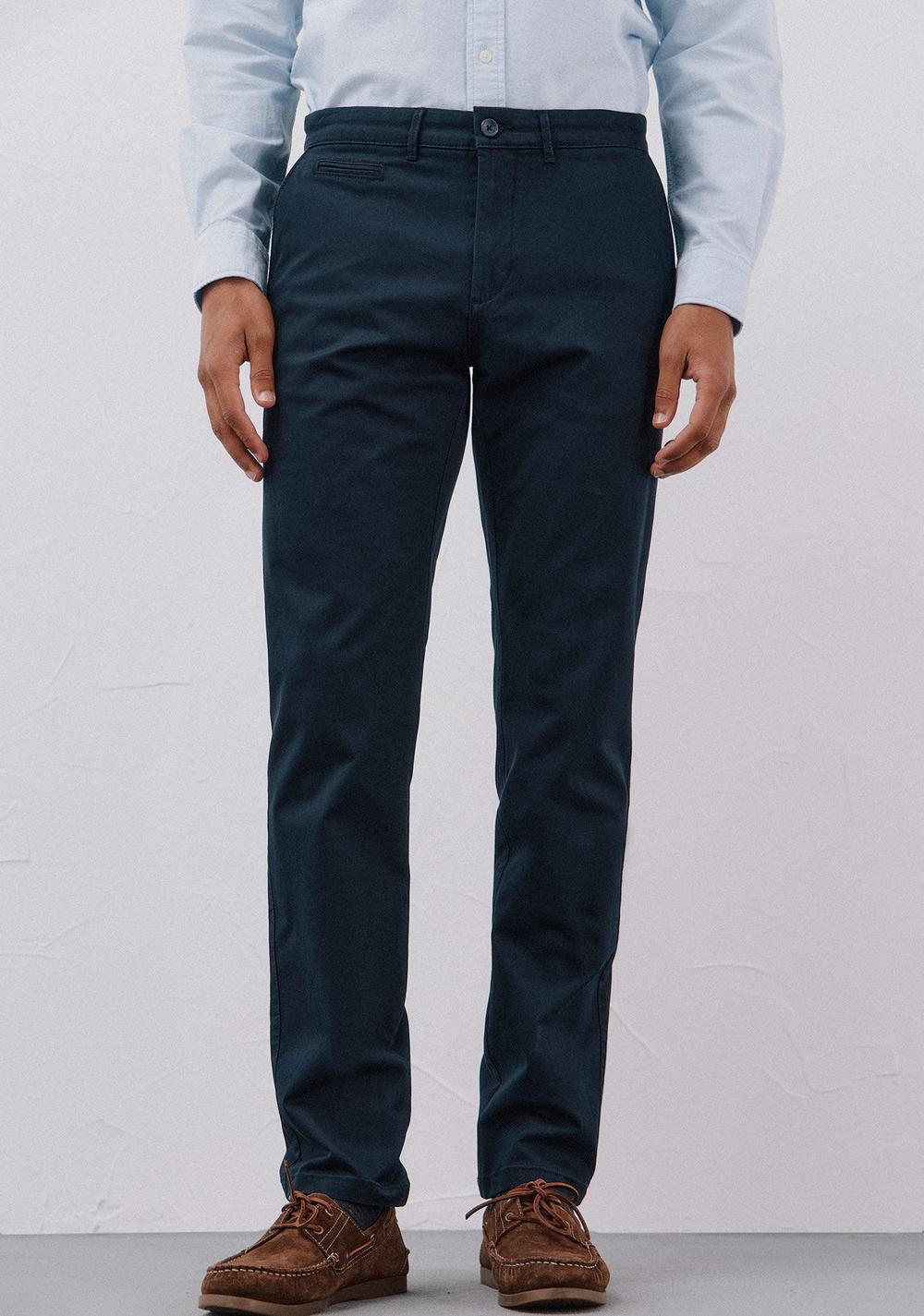 Pantalón Chino Ligero Slim Fit Cortefiel