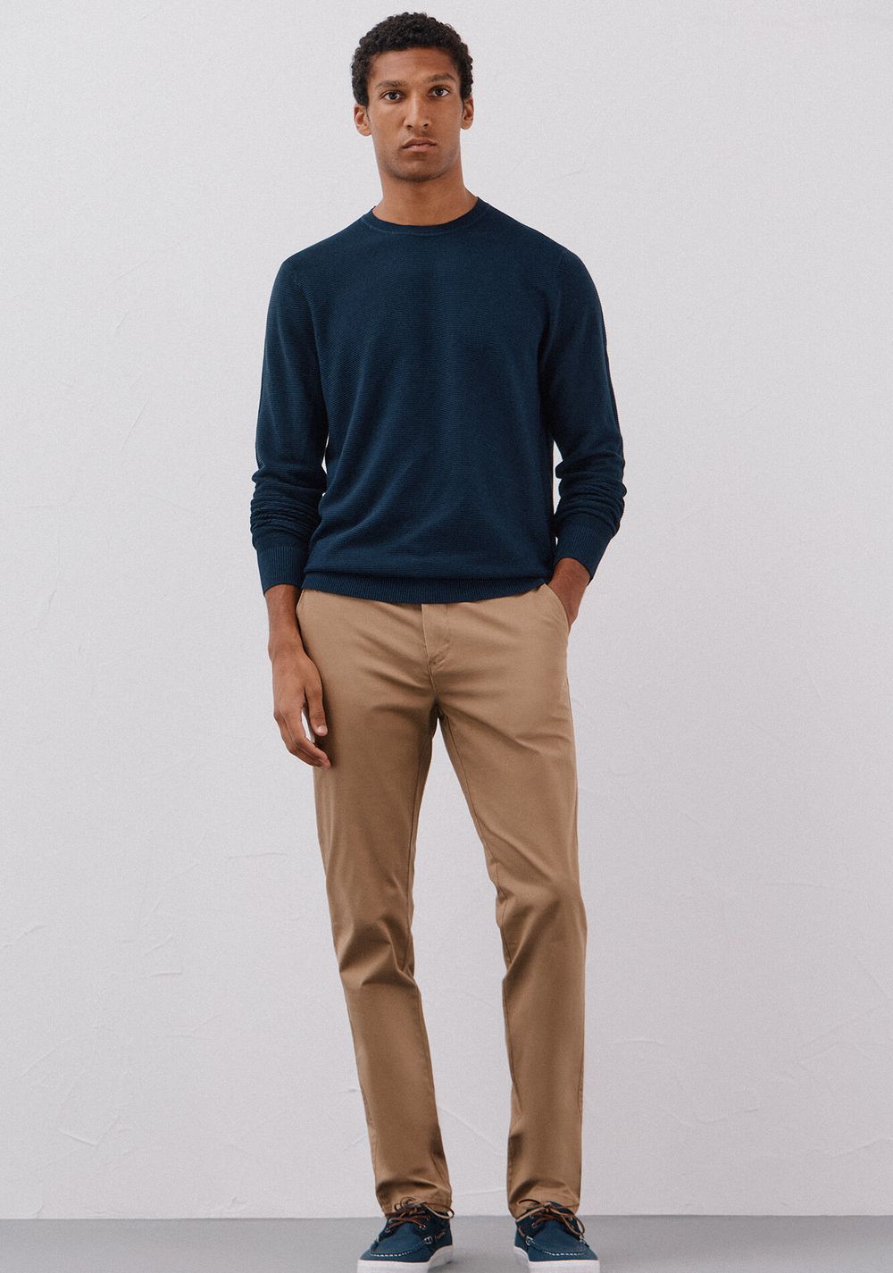 Pantalón Chino Ligero Slim Fit Cortefiel 5