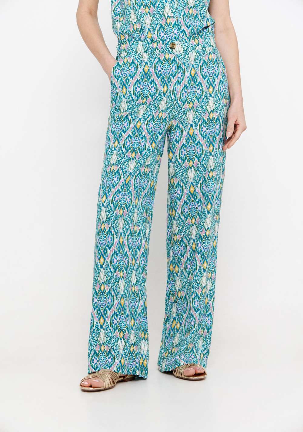 Pantalón Estampado Cortefiel
