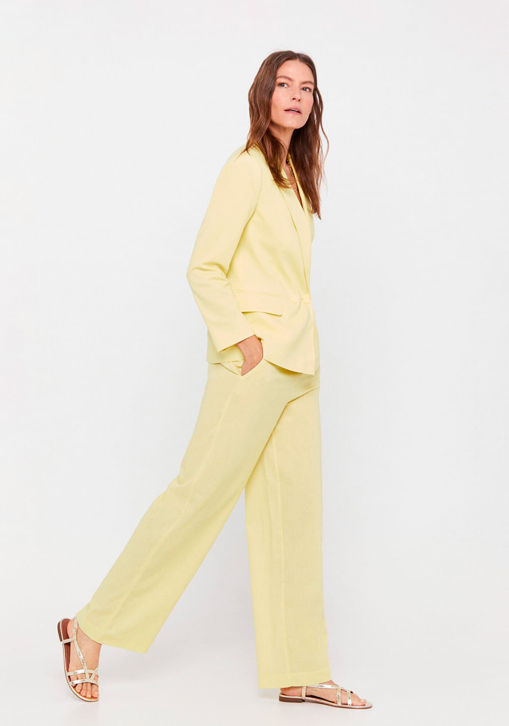 Pantalón de Lino Cortefiel 4