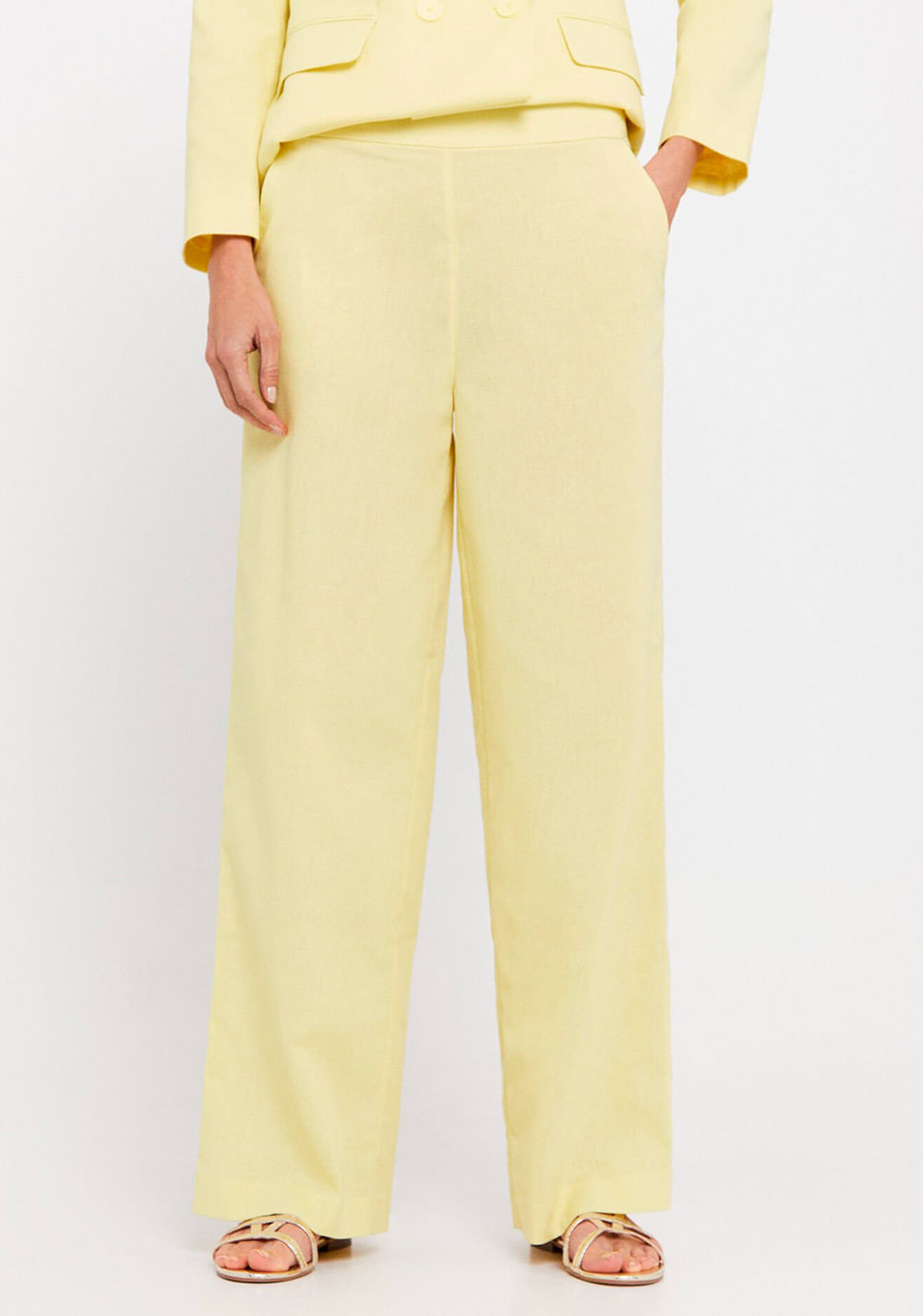 Pantalón de Lino Cortefiel