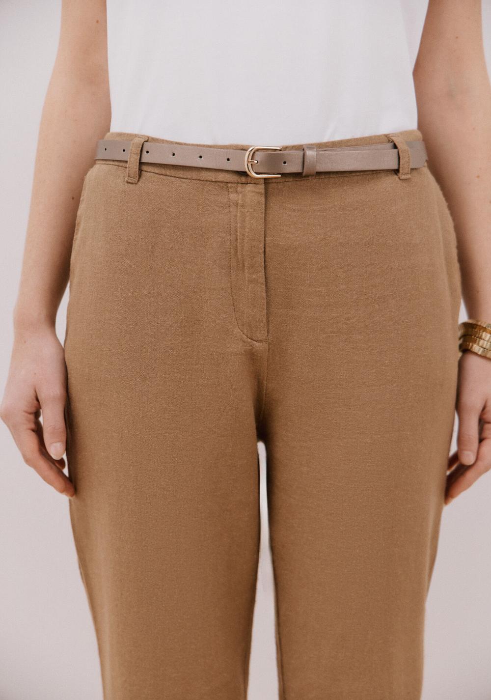 Pantalón de Lino Cortefiel 4