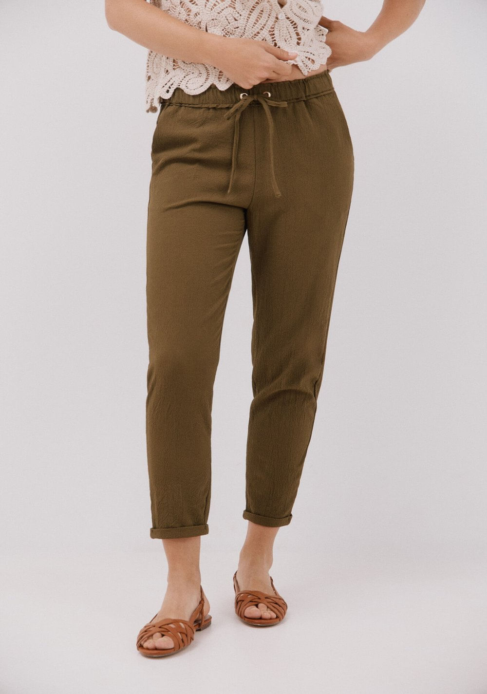 Pantalón Muy Fluido Cortefiel