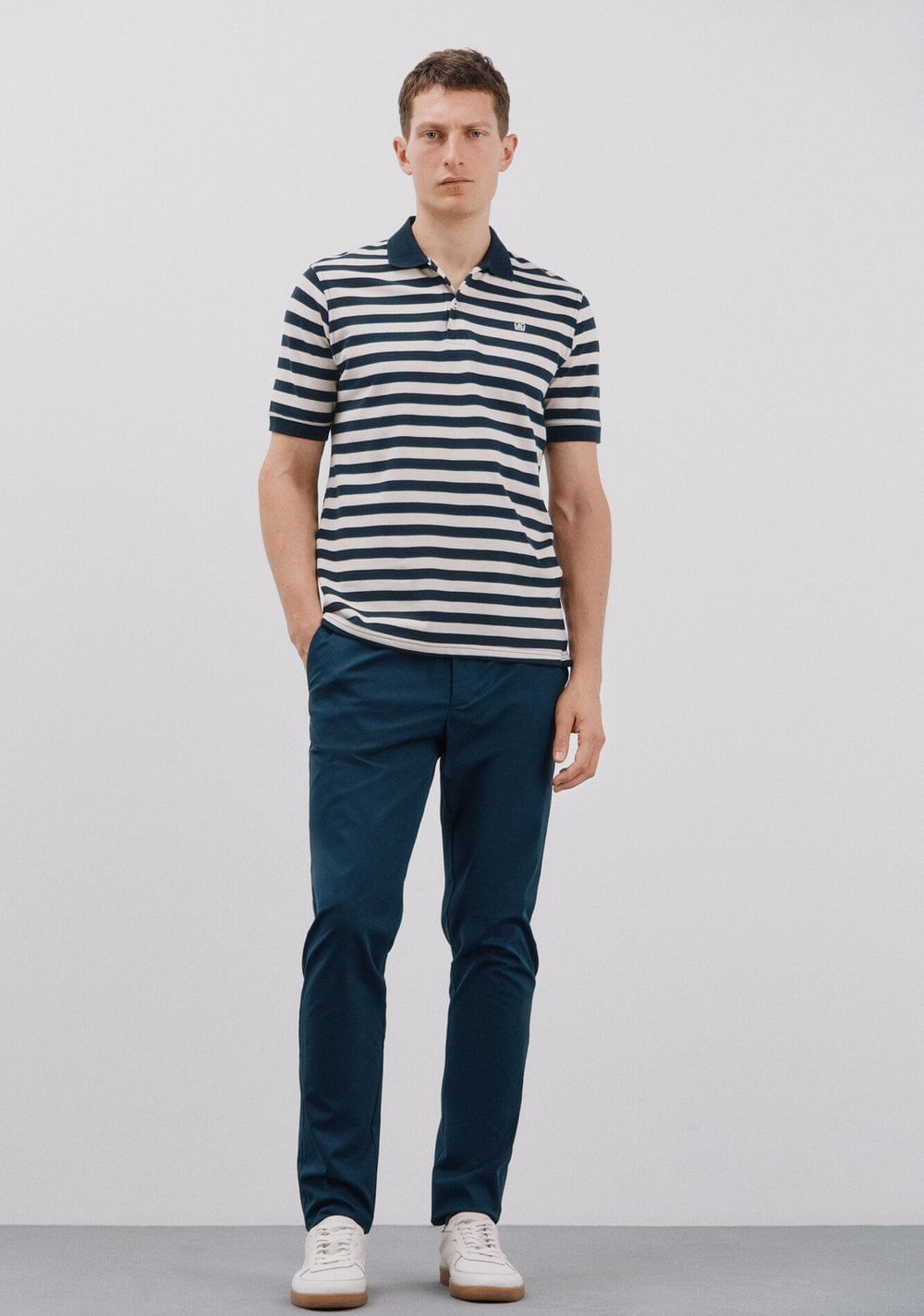 Polo Piqué de Rayas Cortefiel 5