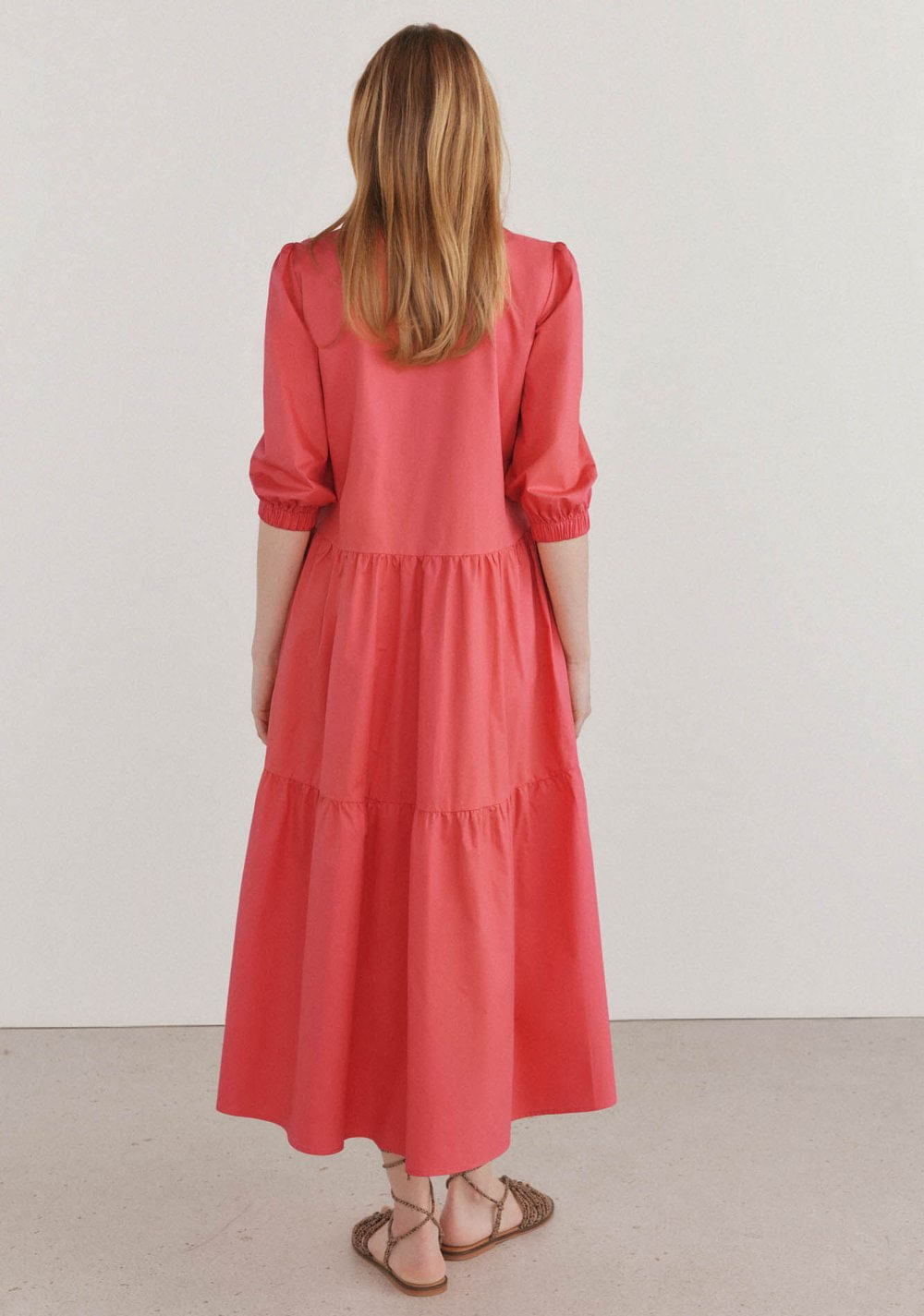 Vestido Camisero Popelín Cortefiel 2