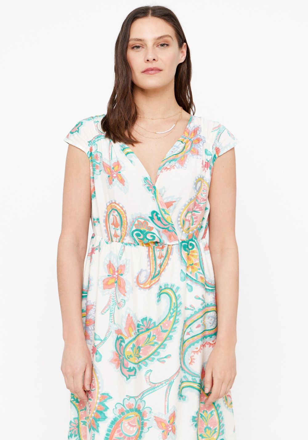 Vestido Estampado Largo Cortefiel 4