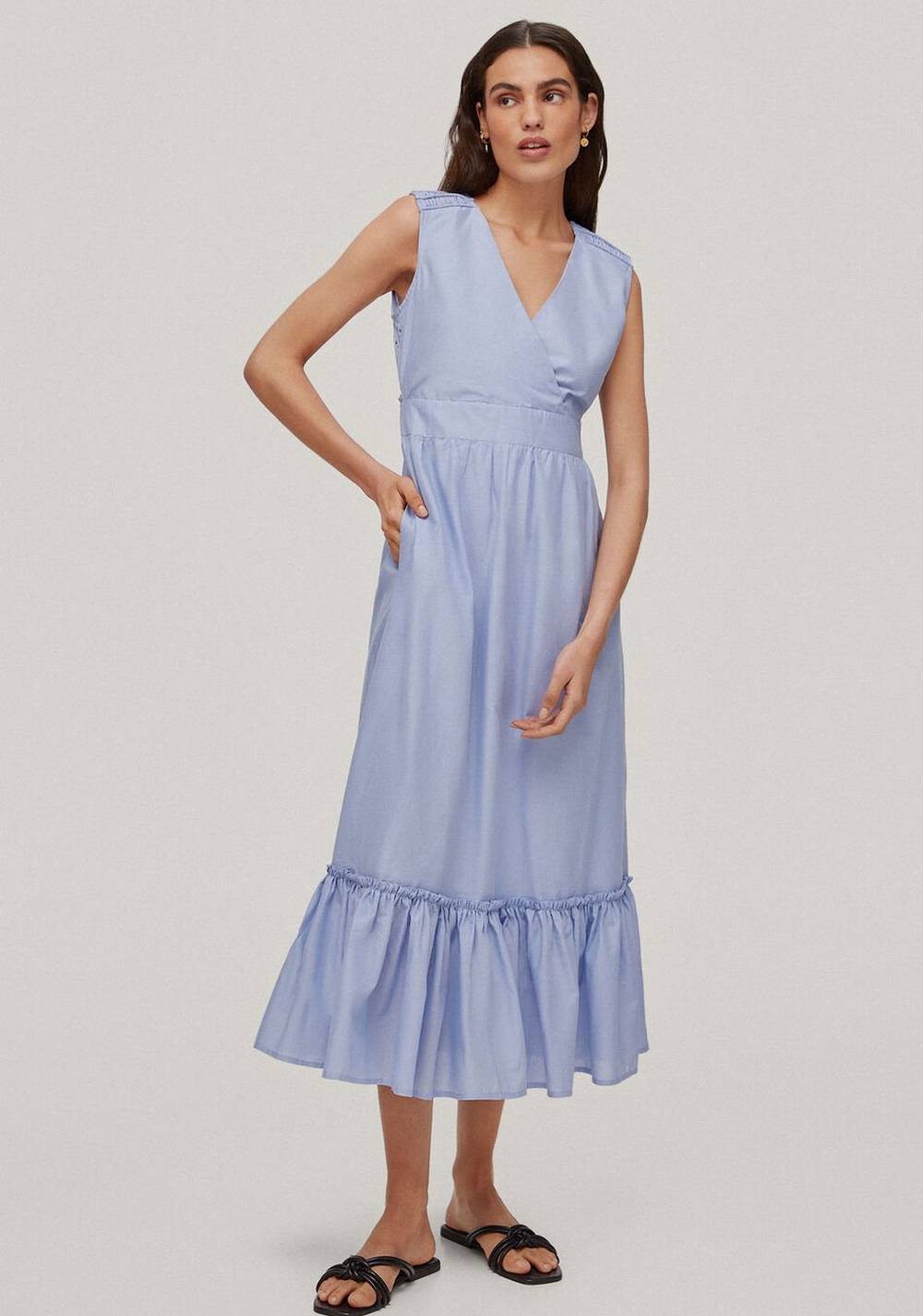 Vestido Largo Bordados Pdh