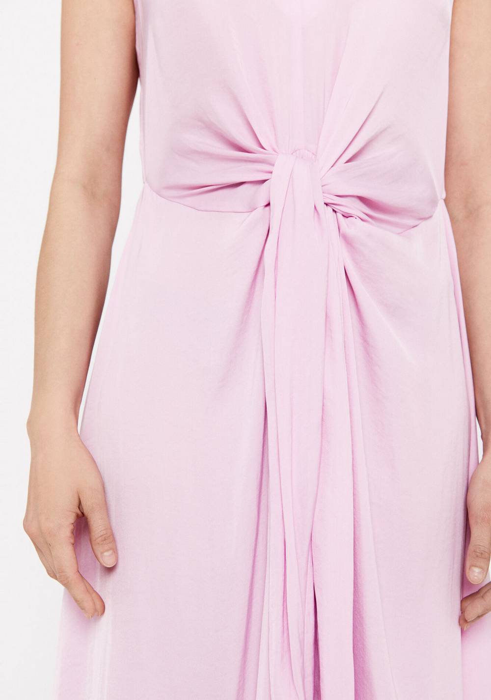 Vestido Satinado Sostenible Cortefiel 4