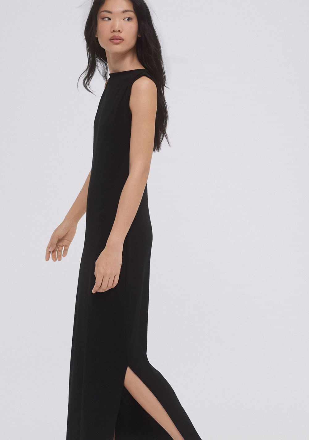 Vestido Túnica Nudo Cortefiel 3