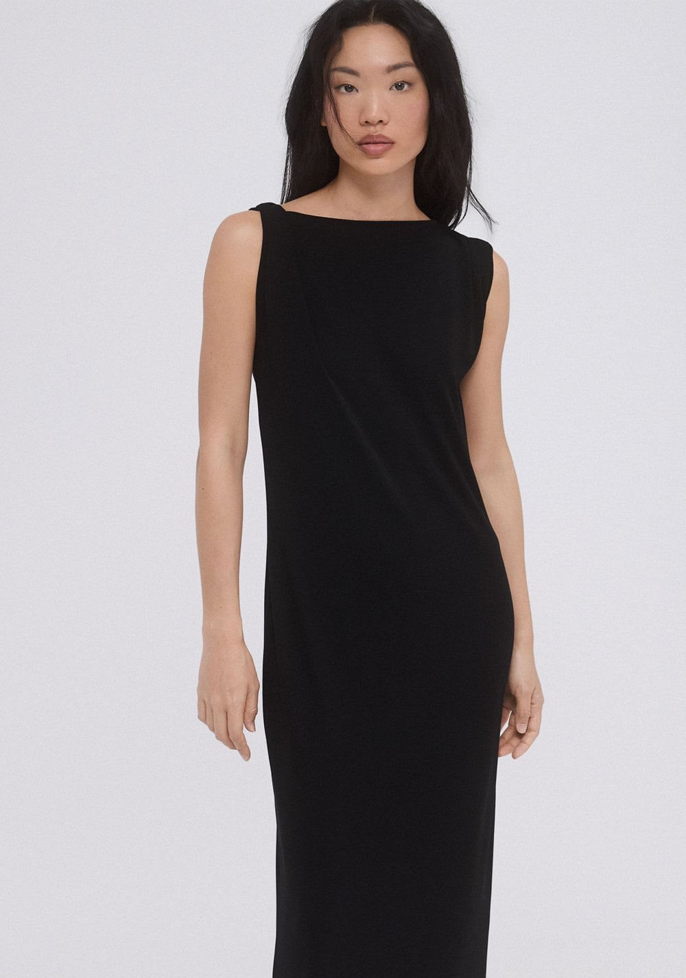 Vestido Túnica Nudo Cortefiel 7
