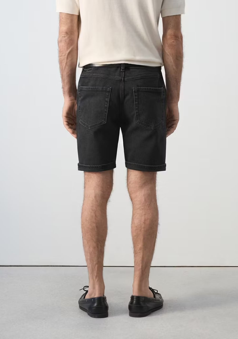 Bermuda Slim Fit Dobladillo Mango 3