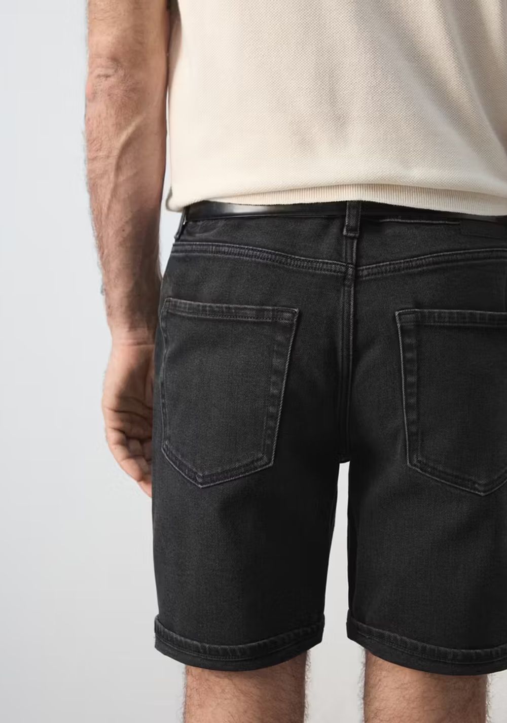 Bermuda Slim Fit Dobladillo Mango 5