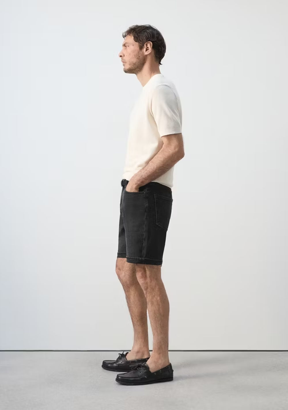 Bermuda Slim Fit Dobladillo Mango 6