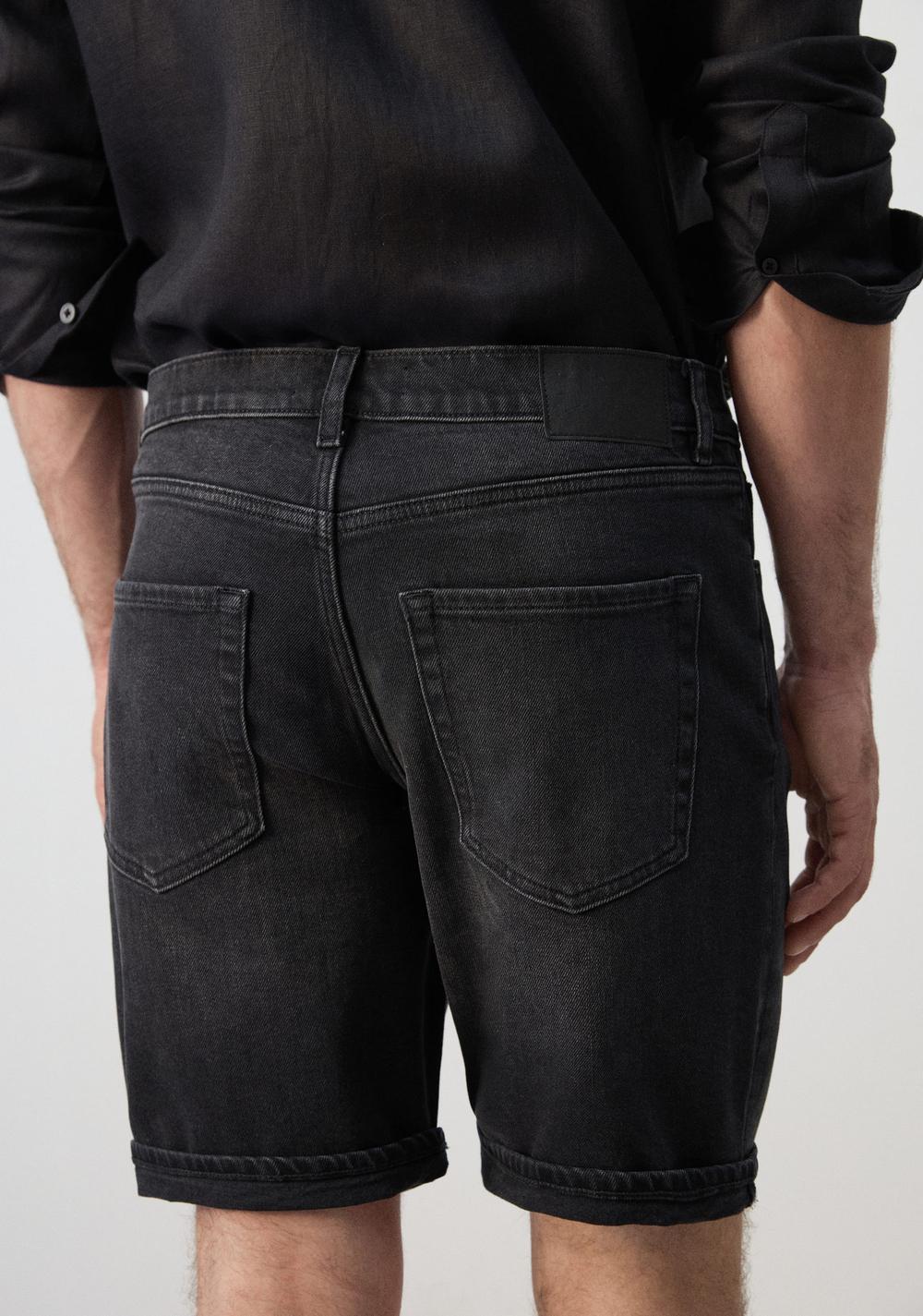 Bermudas de Jeans Slim Fit Mango 7