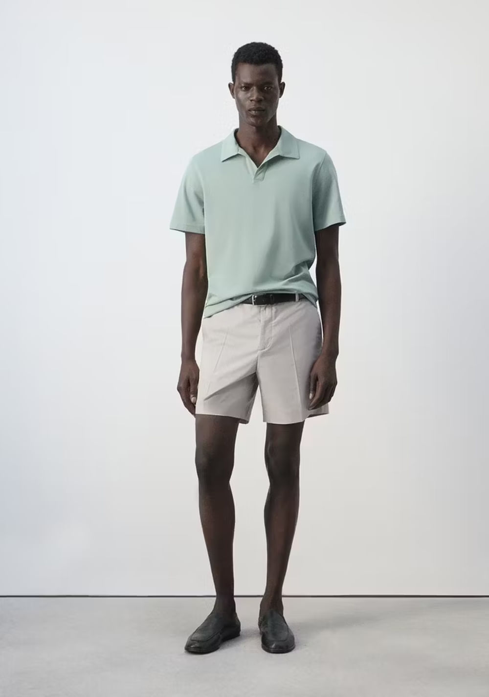 Bermudas Slim Fit Algodón Lyocell Mango 2