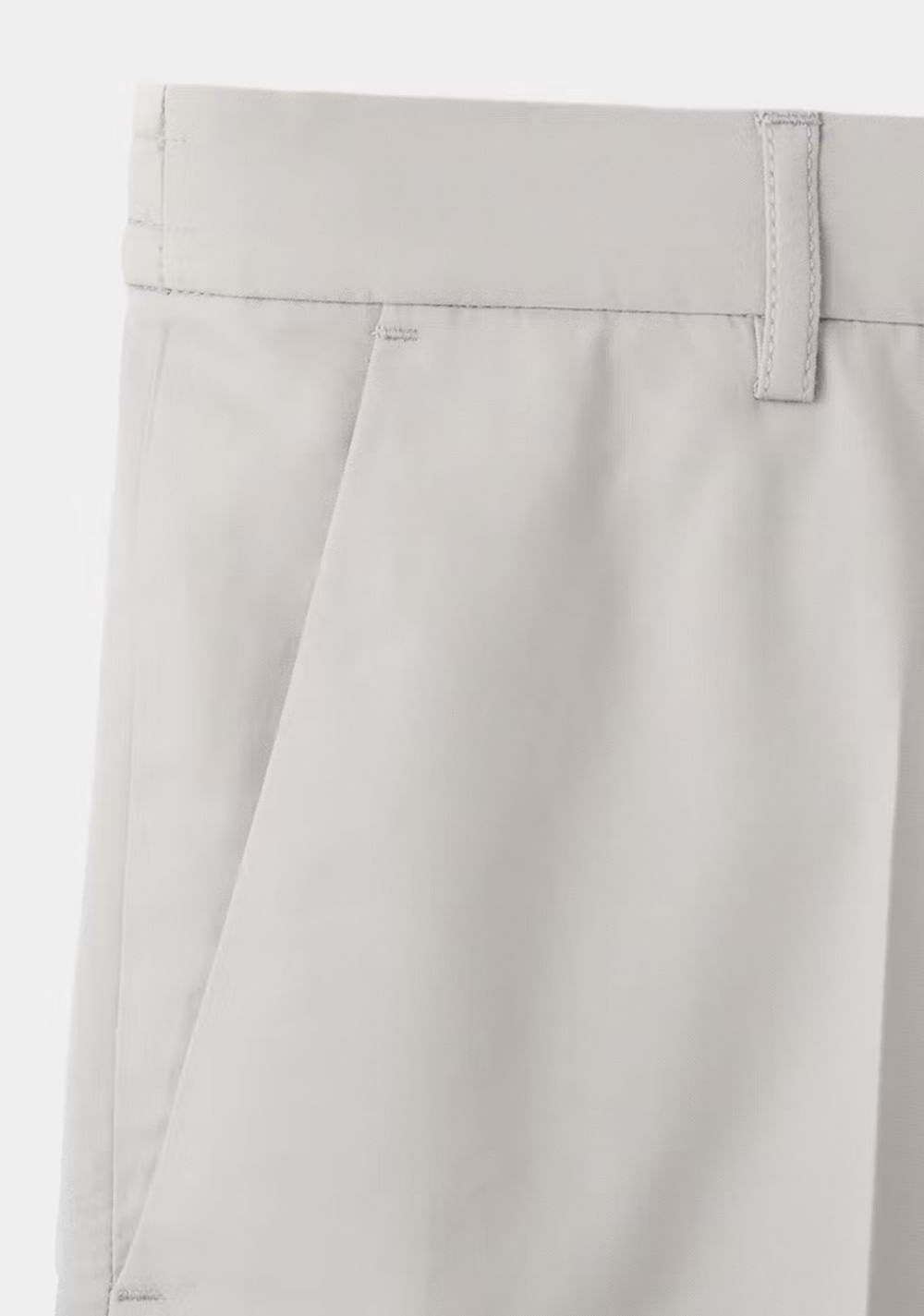Bermudas Slim Fit Algodón Lyocell Mango 8