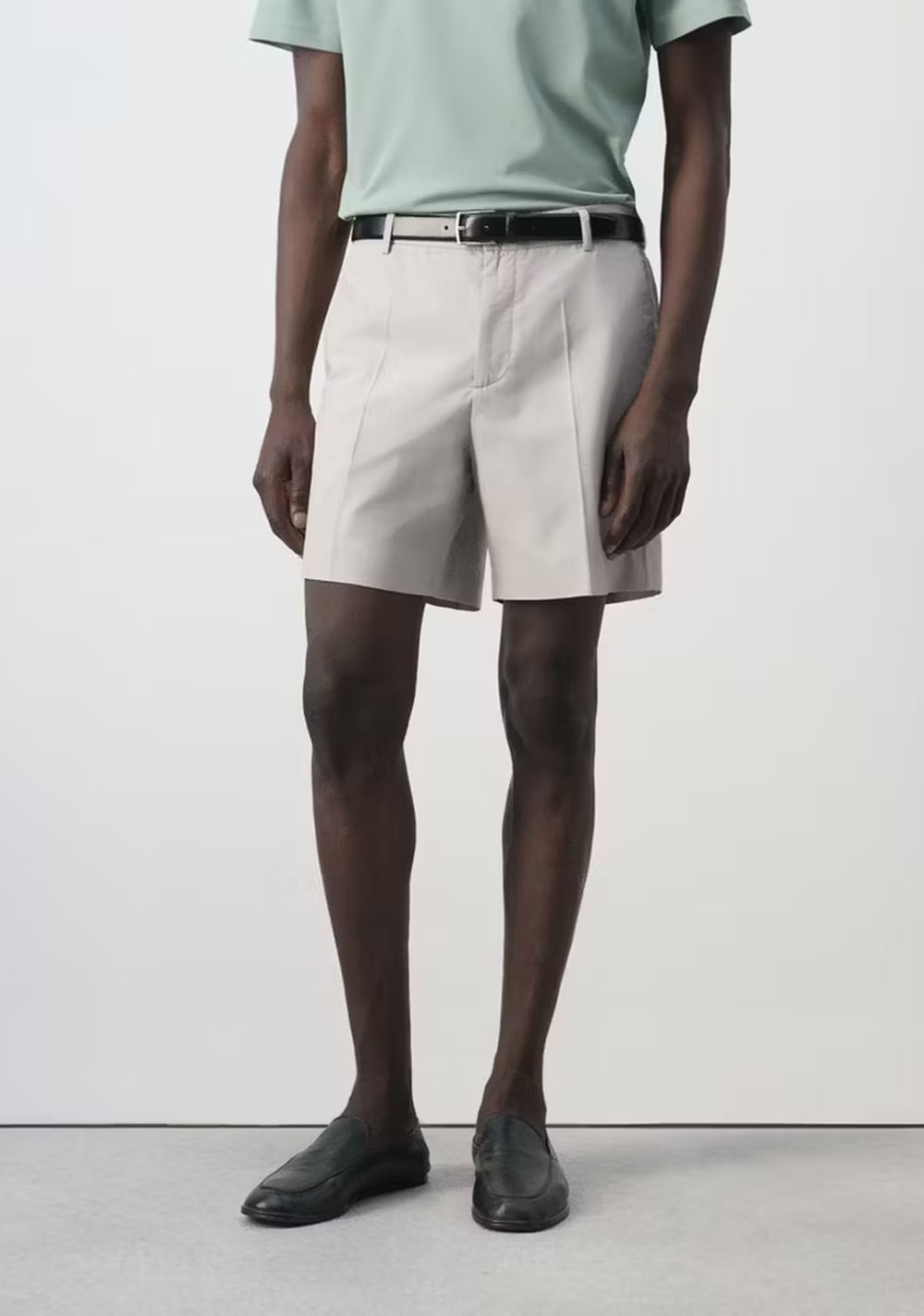 Bermudas Slim Fit Algodón Lyocell Mango Imagen Principal