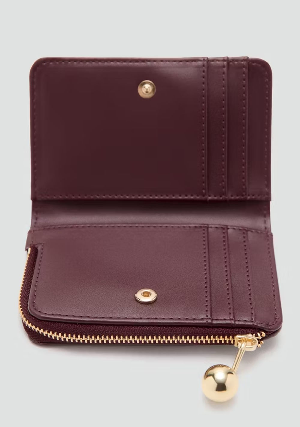 Billetera Pequeña Mini Abalorio Mango 3