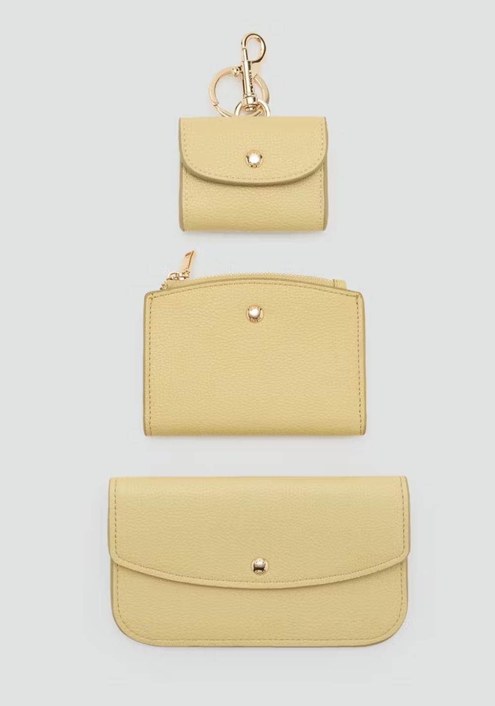 Billetera Solapa Botón Mango 4