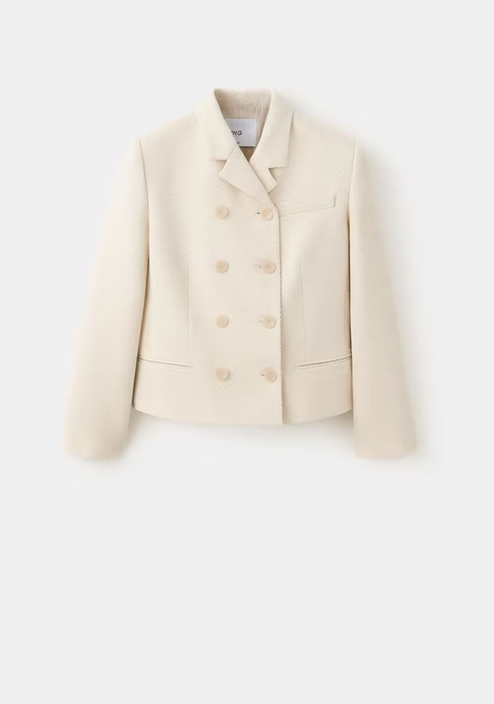 Blazer Corta Doble Botonadura Mango 7