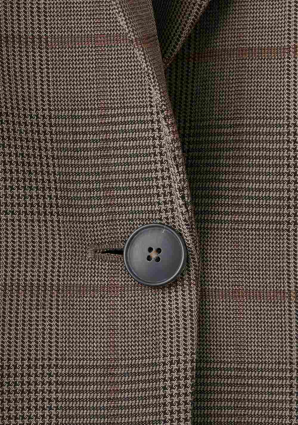Blazer Traje Cuadros Mango 5