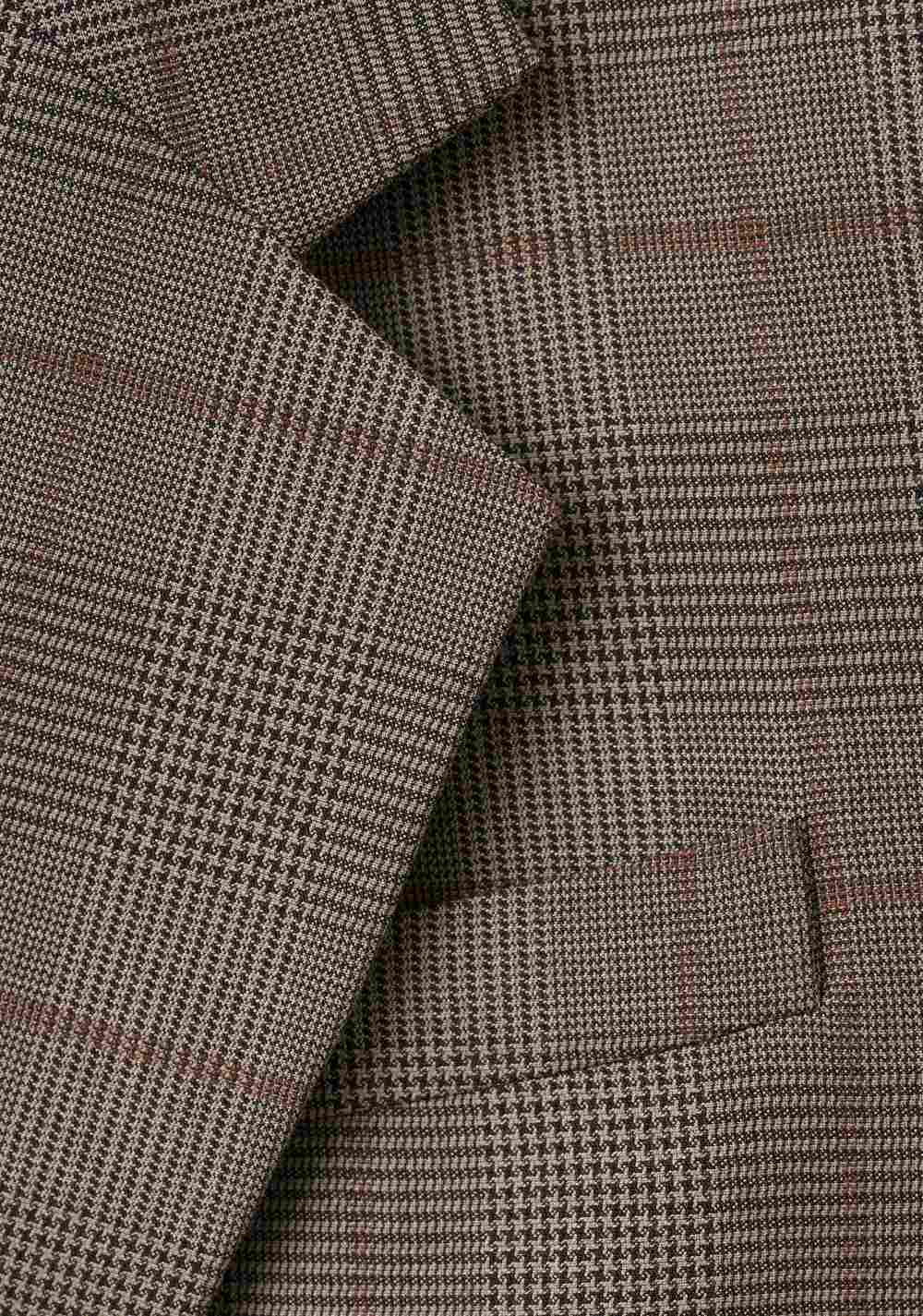 Blazer Traje Cuadros Mango 6