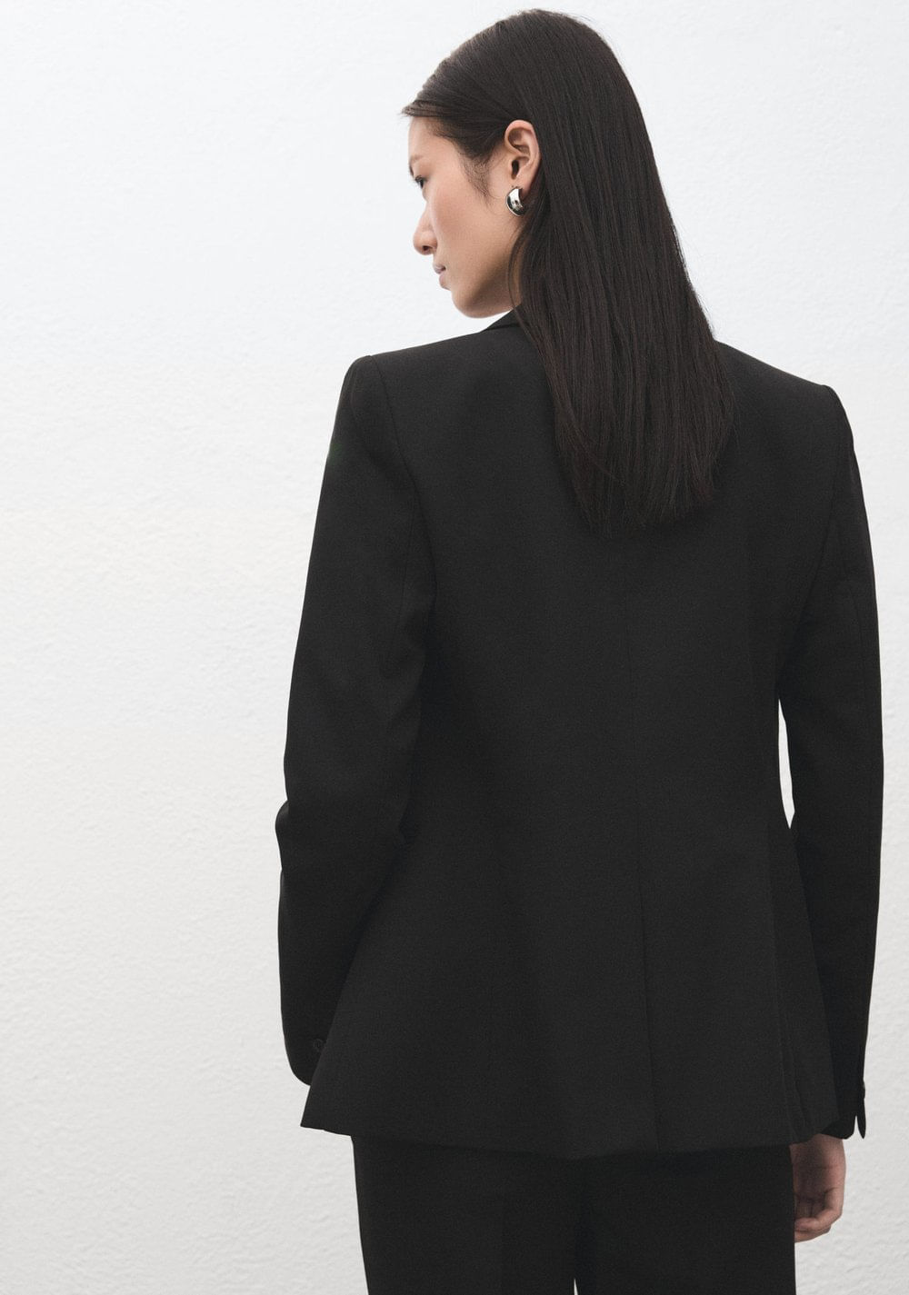 Blazer Traje Entallada Mango 3