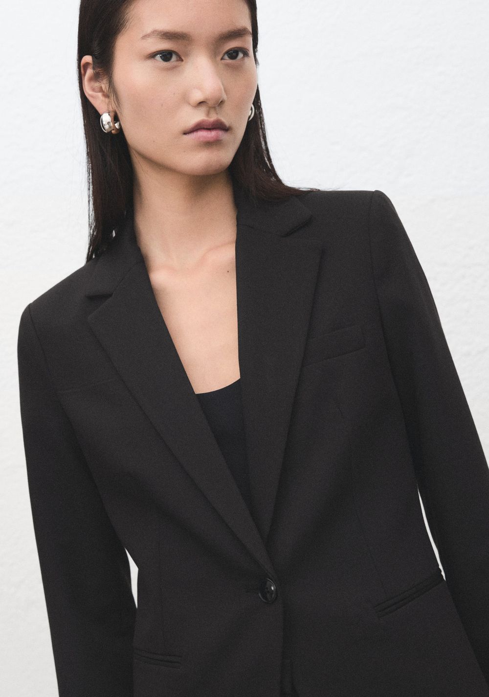 Blazer Traje Entallada Mango 5