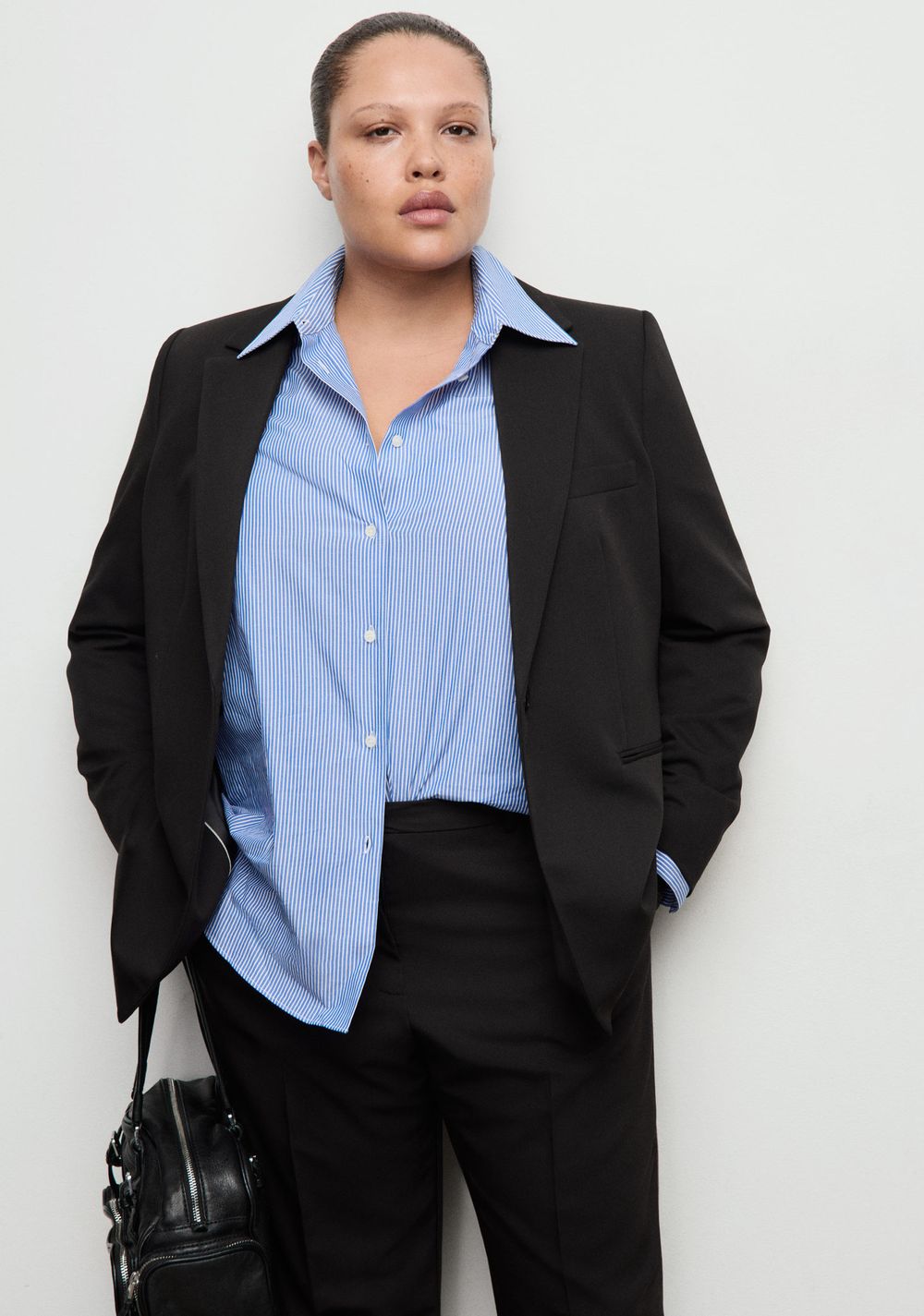 Blazer Traje Entallada Mango 7