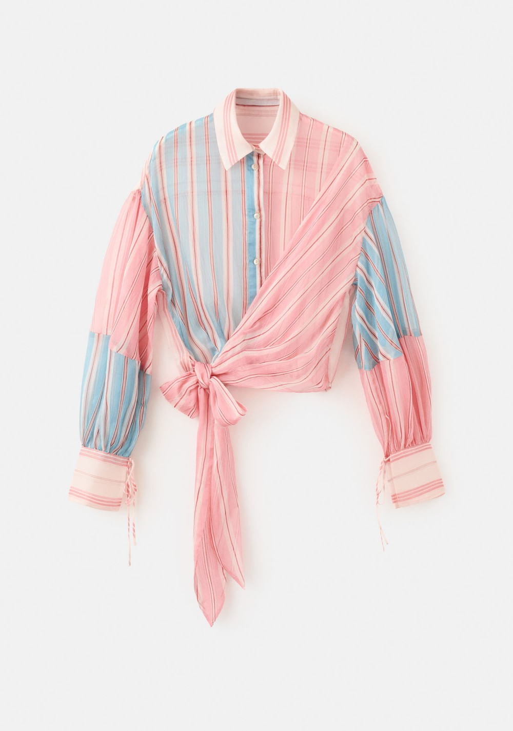 Blusa Rayas Lazada Mango 2